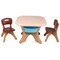 Gymax Children Kids Activity Table Chair Set Play Set Furniture W/Storage